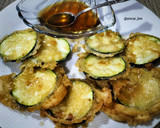 Foto del paso 5 de la receta: Calabacín en tempura con miel y Pedro Ximénez