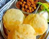 A picture of step 4 of Bhatura.