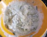A picture of step 5 of Bataka Kaatri Handi Pulav.