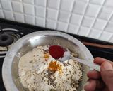 A picture of step 3 of Doodhi Muthiya.