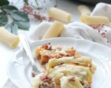 Foto del passaggio 6 della ricetta Paccheri al ragù bianco e rosso
