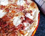 Une image de l'étape 3 de Tarte fine au fromage de tête et lardons 😋.