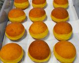 Foto langkah ke 23 dari resep Bomboloni Labu Kuning (Donat bomboloni Labu Kuning).