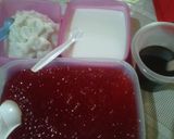Foto langkah ke 5 dari resep Bubur mutiara sumsum #bubur campur.