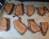 Foto del paso 7 de la receta: Torrijas al horno de miel, naranja y chocolate