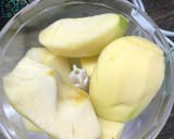 Foto del paso 1 de la receta: Tarta natilla de manzana y plátano light
