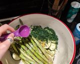A picture of step 2 of Courgette and Asparagus Tart.