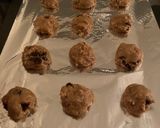 A picture of step 10 of Mum's chocolate chip cookies.