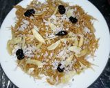 A picture of step 3 of Meethi Seviyan(sweet vermicelli).