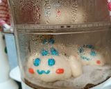 Foto langkah ke 8 dari resep Cinnamoroll Pao (Bakpao Karakter).