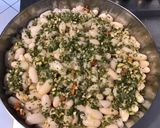 Une image de l'étape 7 de Dôme de salade composée marinée (haricots blancs,thon,carottes,courgettes et persil).