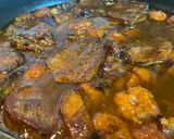 عکس مرحله 4 از دستور خورشت زبان گوساله