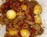 Foto langkah ke 8 dari resep Balado tempe+telor+baso.