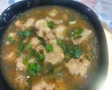 A picture of step 4 of Chicken chilli.