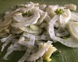 A picture of step 1 of Salmon & Fennel Rye Toast.
