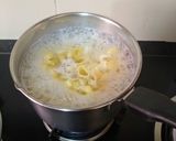 A picture of step 1 of Macaroni Pasta (Indian Style).