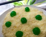 Foto langkah ke 9 dari resep Brownies Kukus Pandan.