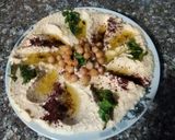 صورة لخطوة 1 من وصفة حمص بطحينيه بيتي