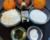 A picture of step 1 of Orange Cake.