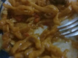 Fideos caseros de calabaza