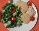 A picture of step 8 of Chickpea Cutlets with Walnut Sauce.