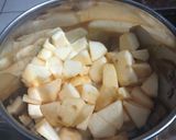 A picture of step 3 of Delicious nutritious healthy Apple dry fruit smoothi.
