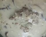 Foto langkah ke 5 dari resep Creamy chicken Mushroom saus Bechamel sederhana, mudah dibuat.