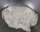 A picture of step 3 of Arrowroot Potato masala Roti.