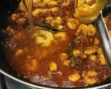 A picture of step 6 of Prawns Masala Curry.
