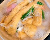 รูปขั้นตอนการทำที่ 2 ของ ซุปเค้กปลาแผ่น "Eo Muk" Korean fish cake soup🍢 style by barbie👩🏼‍🍳
