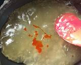 Corn flour halwa recipe step 2 photo
