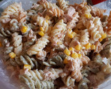 Foto del paso 3 de la receta: Ensalada de pasta tricolor