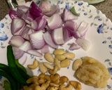 A picture of step 4 of Chicken white curry with nuts🥰.
