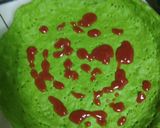 A picture of step 3 of Rang Birangi desi pizza.