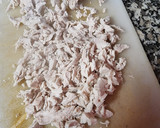 Foto del paso 1 de la receta: Espaguetis de calabacín con pollo al roquefort