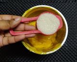 A picture of step 2 of Mango Pudding.