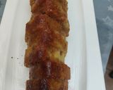 Une image de l'étape 10 de Cake aux éclats de caramel et fruits confits.
