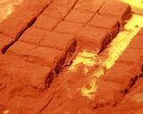 Hình bước làm 7 của món Nama sô cô la (nama chocolate) cho lễ Valentine
