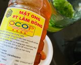 Hình bước làm 2 của món Nước cam cara và lá bạc hà tươi