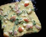 A picture of step 4 of Besan toast.