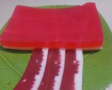 Foto langkah ke 5 dari resep Agar-agar merah putih 2 rupa.