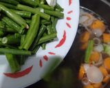 Foto langkah ke 3 dari resep Sayur Asem Bumbu iris.