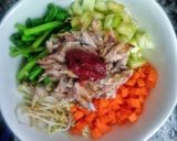 Hình bước làm 3 của món [Diet] Cơm trộn Hàn Quốc