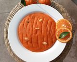 A picture of step 6 of Orange Halwa🤤🍊🧡.