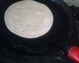 A picture of step 28 of Maharashtrian puran poli.