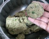 A picture of step 9 of Hara Chana Kebab.