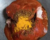 Gambar langkah 3 resipi Ayam Percik.