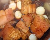 Hình bước làm 3 của món Thịt kho Đông Pha