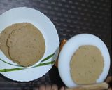 A picture of step 2 of Malai paratha sindhi koki.