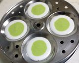A picture of step 1 of Designer Spinach Swirl Idli.